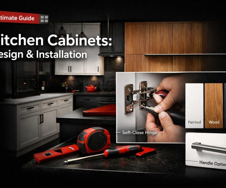 Kitchen Cabinets Design, Materials & Installation