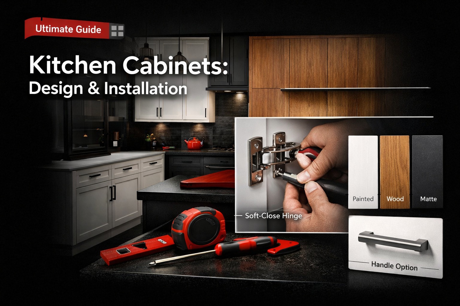 Kitchen Cabinets Design, Materials & Installation