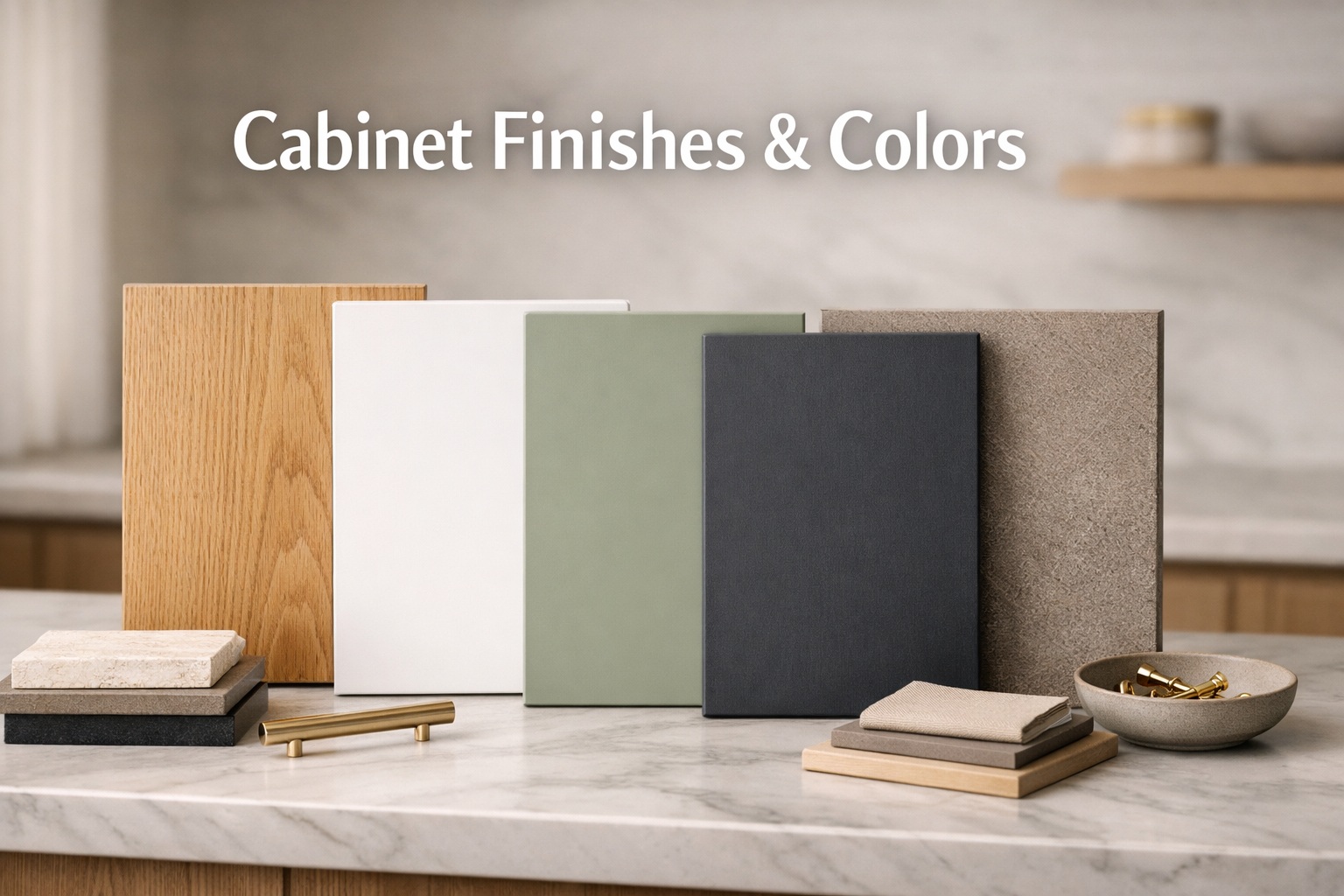 Cabinet Finishes And Colors