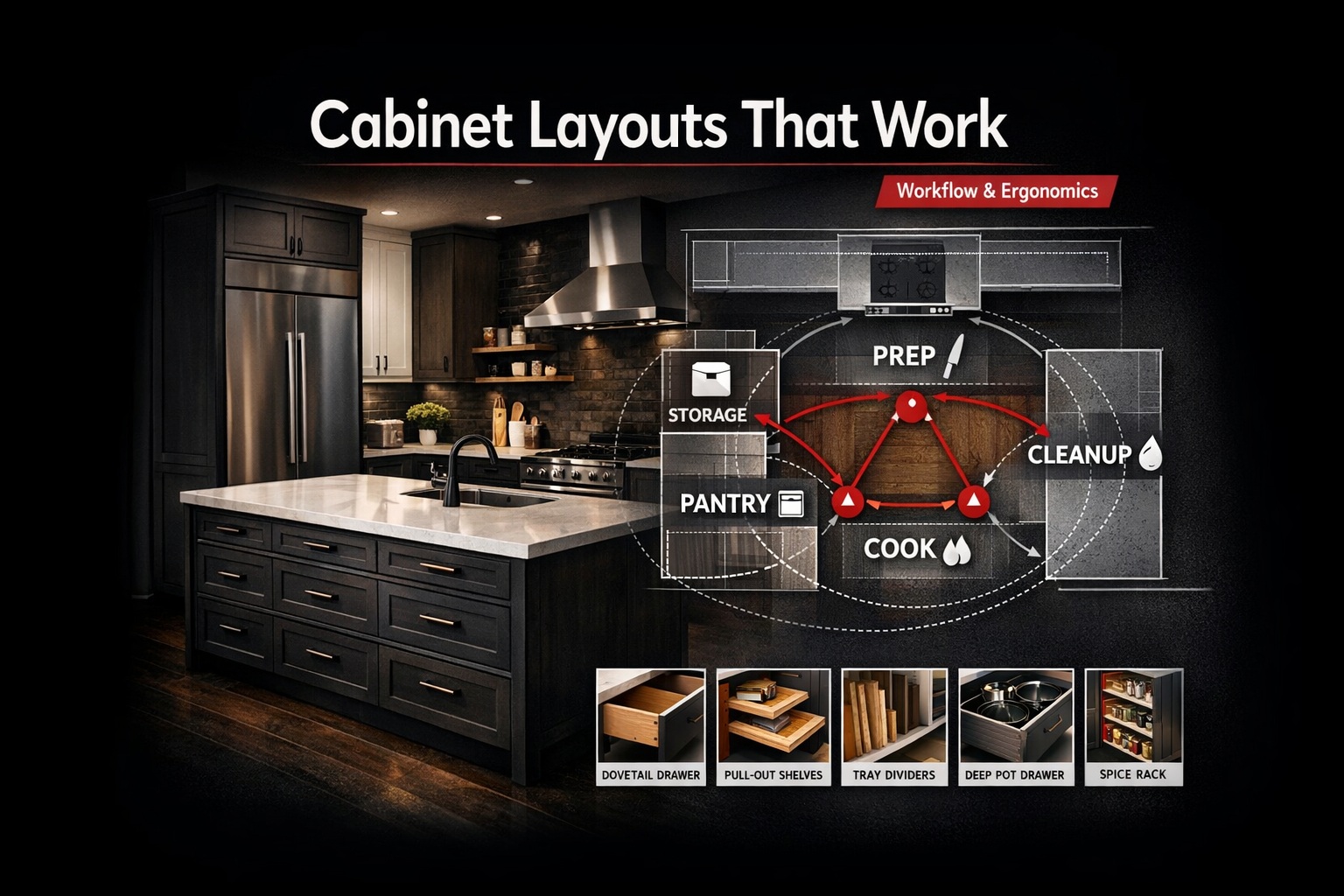 Cabinet Layouts That Work